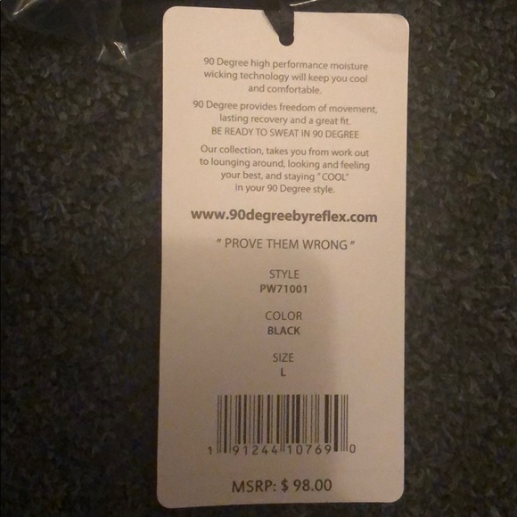 5 🌟 90 degree leggings w/hidden pocket - Picture 6 of 6